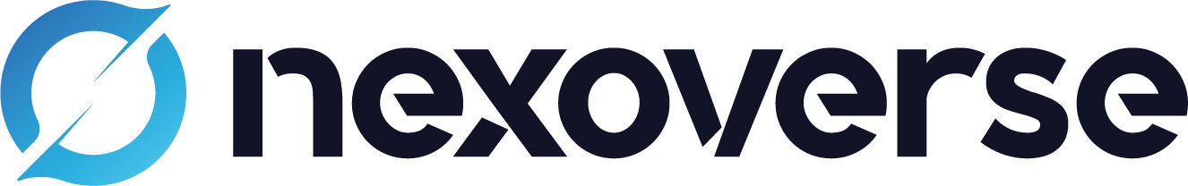 nv logo nexoverse space edition blue & dark no bg